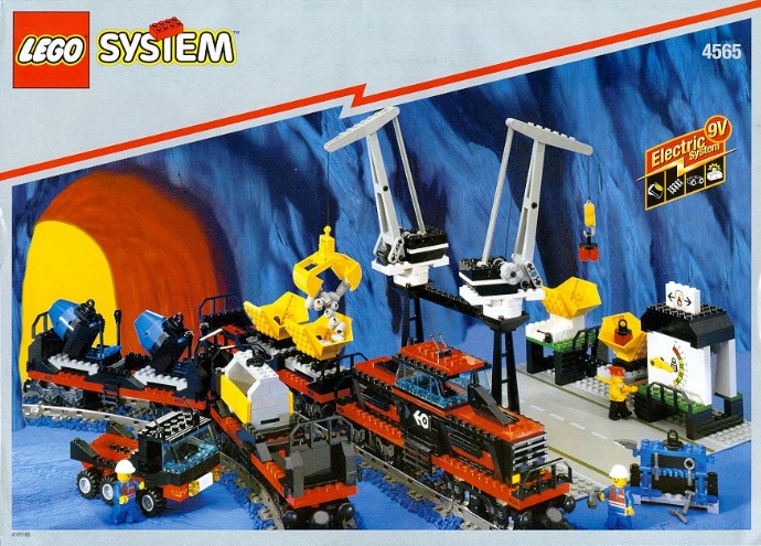 Lego 4565 Freight and Crane 